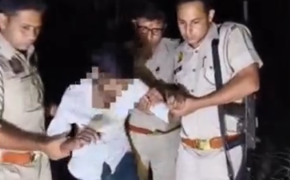 नगीना मुठभेड़: दो शातिर चोर गिरफ्तार, एक के पैर में लगी गोली